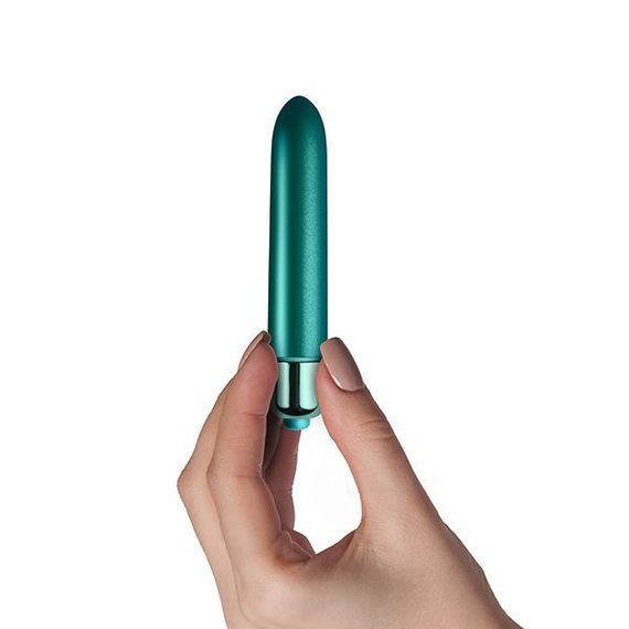 Віброкуля Rocks Off RO-90mm Touch of Velvet Peacock Petals матова | Зображення 1