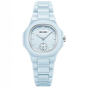 Наручний годинник Skmei 2678BU Light Blue з кварцовим механізмом та водозахистом