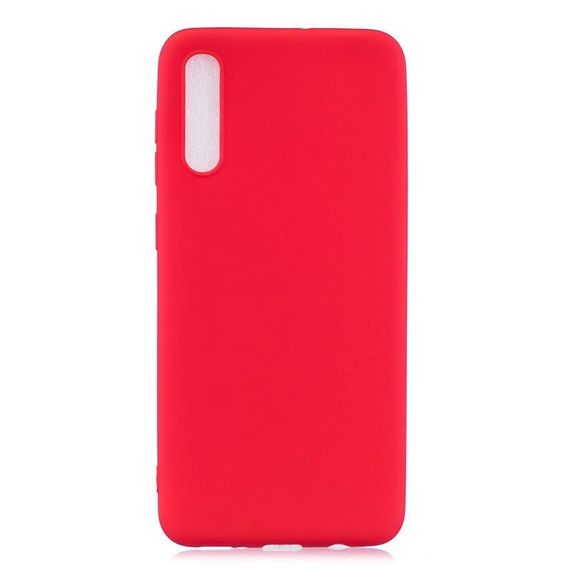 Чохол Силіконовий (TPU) SMTT накладка для Samsung Galaxy A30S Червоний