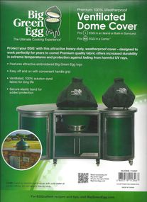 Чохол для гриля L у столі Big Green Egg 116925 (HLDOME) Код: 004179