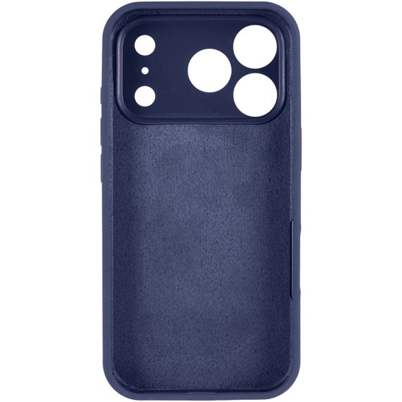 Чохол Silk Full Camera Protective (AA) NO LOGO для Apple iPhone 17 Pro Max / 18 Pro Max (6.9") Синій / Deep navy | Зображення 2
