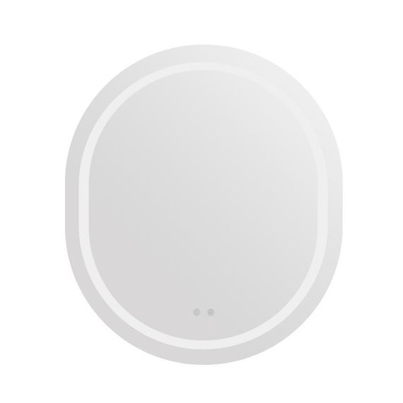 Зеркало Qtap Gemini 800х700 с LED-подсветкой Touch, с антизапотеванием, с диммером, рег. темп цвета (3000-6500K) | Зображення 2