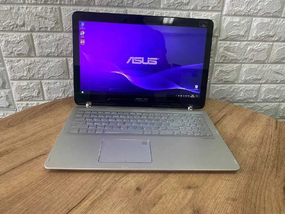 Ноутбук Сенсорний Asus Q504U X360 15.6"FHD/IPS/i5 7200U/12Gb/SSD256Gb/IntelHD