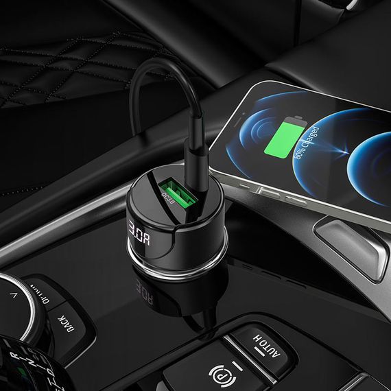 АЗУ Hoco Z42 PD 20W + QC3.0 (1USB/3A) Серый | Зображення 3