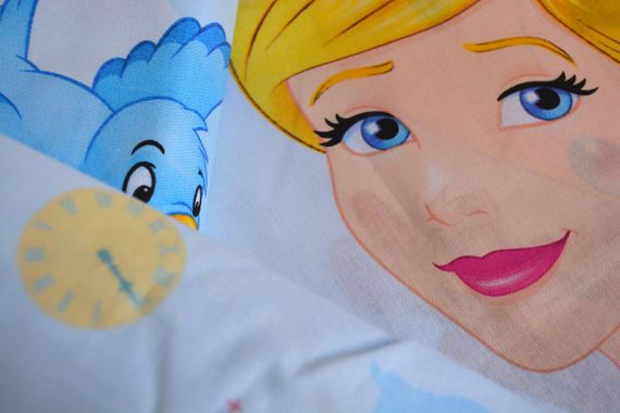 Постельное белье TAC Disney 160×220 см Cinderella Forever | Зображення 1