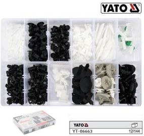 Набор крепежа обшивки салона VOLKSWAGEN YATO Польша 255 штук YT-06663