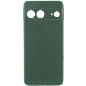 Чохол Silicone Cover Ummi Lakshmi Full Camera (AA) для Google Pixel 8 Зелений / Dark green