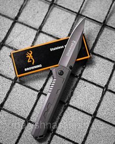 Нож выкидной browning grey ДЛ6506