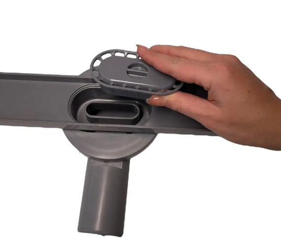 Сливной трап для душа Maxiflow Pera Line с горизонтальным выходом 80 см решетка Квадрат 3152.0Y050K.080.1 | Зображення 2