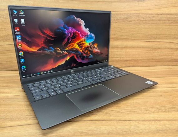 Ігровий ноутбук Б-клас Dell Vostro 7500 / 15.6" (1920x1080) IPS / Intel Core i7-10750H (6 (12) ядер по 2.6 - 5.0 GHz) / 16 GB DDR4 / 512 GB SSD / nVidia GeForce GTX 1650 Ti, 4 GB GDDR6, 128-bit / TouchID / WebCam / Windows 10 б/в + Подарунок Миша / USB | Зображення 4