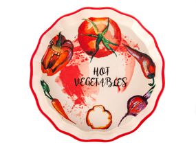 Круглое блюдо для запекания Hot Veggie Round 25х4 см