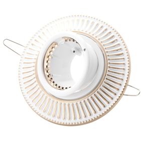 Светильник точечный декоративный HDL-M15 MR16 WH/G