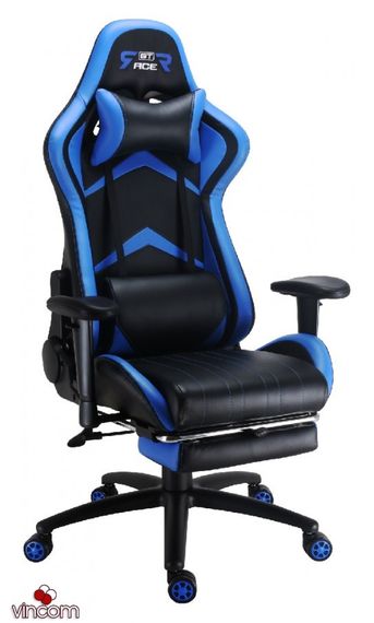 Кресло геймерское GT Racer X-2534-F BlackBlue | Зображення 2
