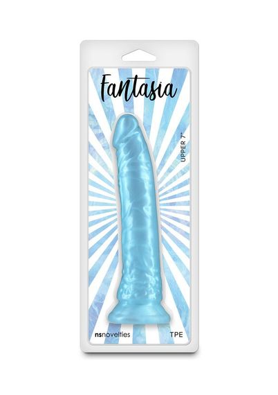 Фаллоимитатор NS Novelties Fantasia на присоске, голубой, 20.5 см sexstyle | Зображення 2
