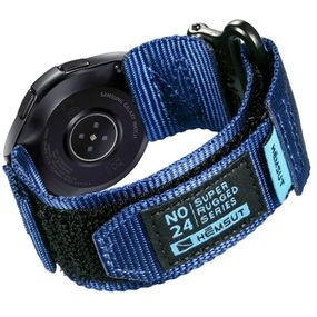 Ремінець для годинника Hemsut HGA121 Super Strong Nylon Blue 20 mm