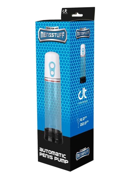 Автоматическая мужская помпа Dream Toys Menzstuff прозрачная Sex Aura