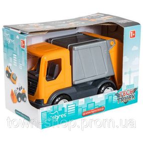 Игрушечная машинка Городских служб "Tech Truck" 39477, 3 вида (Мусоровоз)