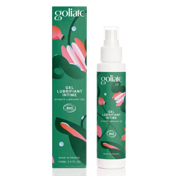 Гель-лубрикант Goliate Gel Lubrifiant Intime, 100 мл, екстракт червоних водоростей, веган-френдлі
