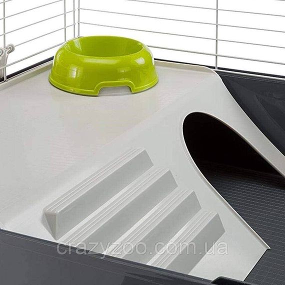 Клітка для кроликів та морських свинок Ferplast Rabbit 100 темно-сіра 95х57х46 см 57052370 | Зображення 7