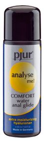 Анальная смазка pjur analyse me! Comfort water glide 30 мл на водной основе с гиалуроном sexstyle