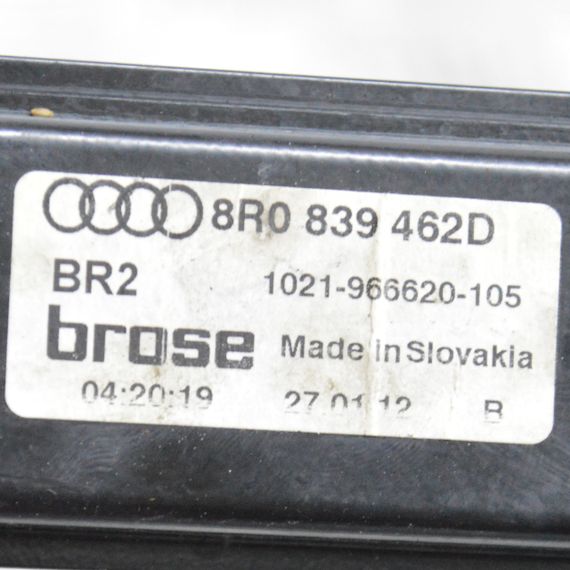Склопідіймач задній правий Audi Q5 механізм склопідйомника задніх правих дверей Ауді ку5 8R0839462D | Зображення 2