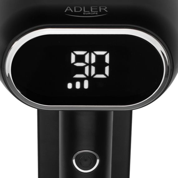 Машинка для видалення катишків Adler AD 9622 чорна акумуляторна з LCD дисплеєм, подвійна головка | Зображення 3