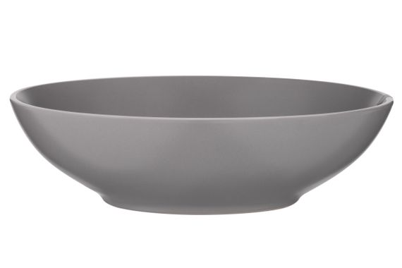 Тарелка суповая Ardesto Сremona Dusty grey AR-2920-GRС 20 см