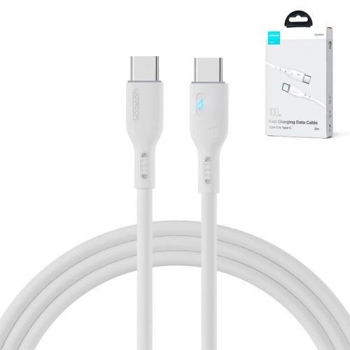 Кабель Type-C Type-C 120cm JoyRoom 100W /white/ S-CC100A13