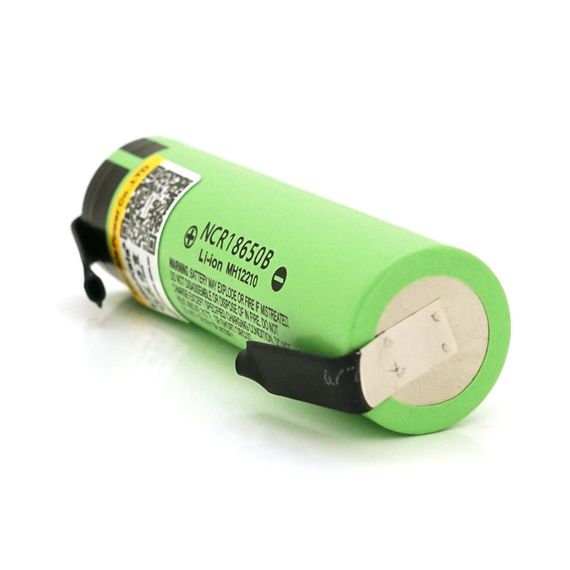 Акумулятор 18650 Li-Ion LiitoKala Lii-34B-N, 3400mAh (3200-3400mAh), 3.7V (2.75-4.2V), Green, PVC BOX | Зображення 2