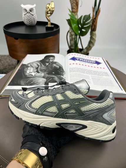 Чоловічі кросівки ASICS Gel-Kahana TR V4 Grey Green (замша , текстиль) весна / літо / осінь 44 28 см | Зображення 3