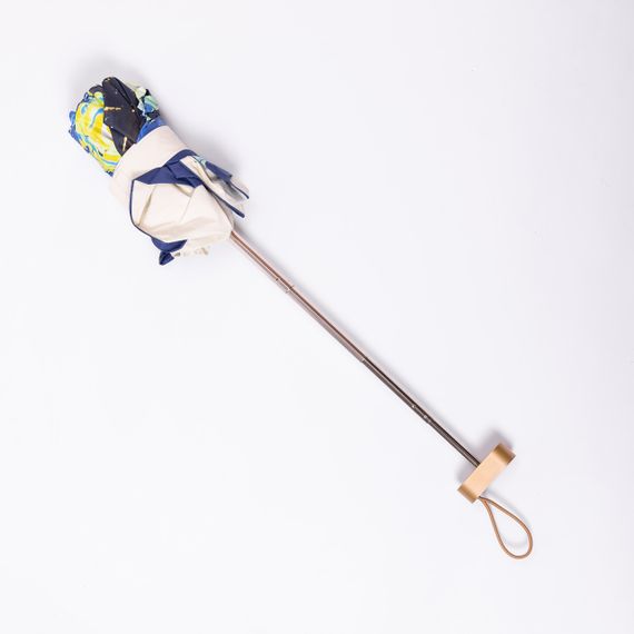 Парасолька механічна Ван Гога «Зоряна ніч» міцна надійна з поліестеру діаметр 91 см HP-23-1BL | Зображення 5