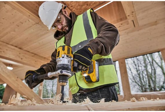 Дриль-шуруповерт акумуляторний безщітковий ударний 169Нм DeWALT DCD1007NT | Зображення 8