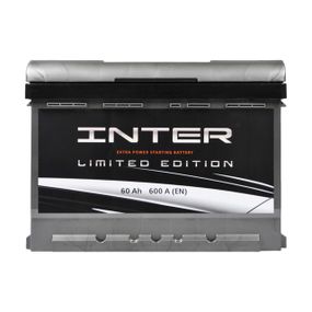 Аккумулятор Inter Limited Edition 60Ah 600A