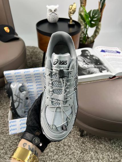 Чоловічі кросівки ASICS Gel-Kahana TR V4 Grey Black (замша , текстиль) весна / літо / осінь 44 28 см | Зображення 2