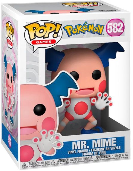 Фігурка Funko POP Games: Pokemon - Mr. Mime (EMEA) (5908305237457) | Зображення 1