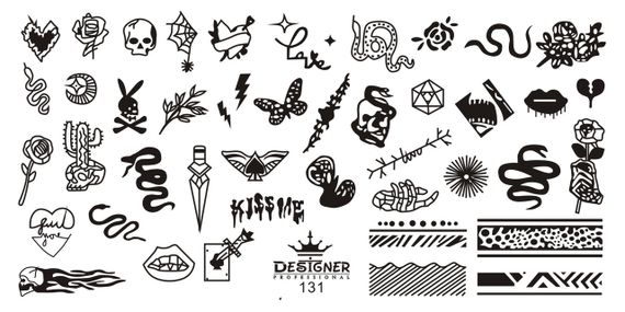 Пластина 131 для стемпінгу Designer Professional (12х6см) | Зображення 1