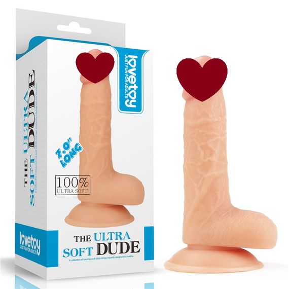 Фалоімітатор - The Ultra Soft Dude 7" Sex Aura