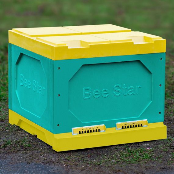 Вулик ППУ «BeeStar» (1 корпус Дадан на 12 рамок) – кольоровий