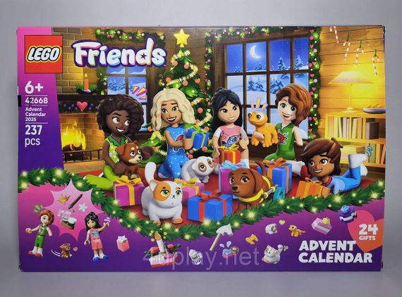Новогодний адвент календарь 2025 ЛЕГО Друзья Оригинал LEGO Friends Advent Calendar 2025 | Зображення 6