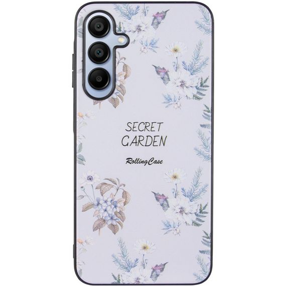 TPU+PC чехол Secret Garden для Samsung Galaxy A25 5G White | Зображення 1