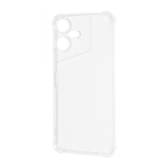 Чохол WXD Силікон 0.8 mm HQ Tecno Pova Neo 3 clear