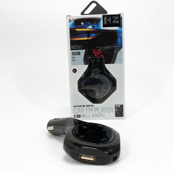 Бездротовий передавач для музики в автомобіль H29, Mp3 bluetooth usb fm модуль, Блютуз фм передавач QD-58 | Зображення 6