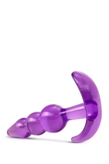 Анальный плаг B YOURS TRIPLE BEAD ANAL PLUG PURPLE sexstyle | Зображення 3