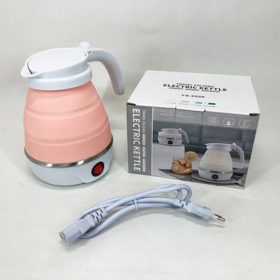 Стильный электрический чайник Travel Folding, Бесшумный чайник, Хороший EJ-728 электрический чайник | Зображення 4