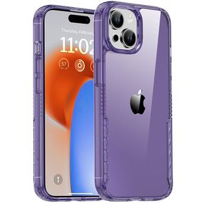 Чехол TPU+PC Multi-Color для Apple iPhone 15 (6.1") Purple
