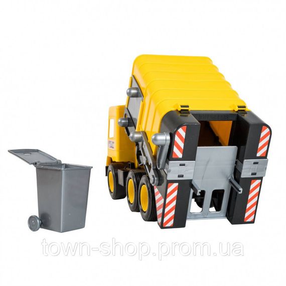 Игрушечный мусоровоз "Middle truck" 39492 с контейнером | Зображення 1