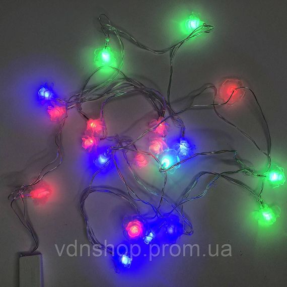 Електронна гірлянда, Світлодіодна гірлянда з перемикачем режимів Світлодіодні LX-85 | Зображення 3