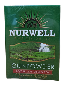 Зелений чай NURWELL GREEN GUNPOWDER 100гр
