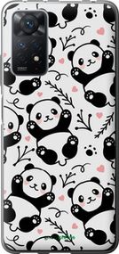 Чохол на Xiaomi Redmi Note 11 Pro Панди "4318u-2512-2448"