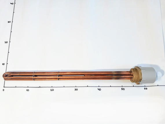 Блок ТЭНов 15000W с резьбой 2" 380V | Зображення 2